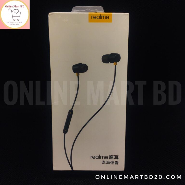 Realme Earphone With Microphone & Volume Control Online Mart BD