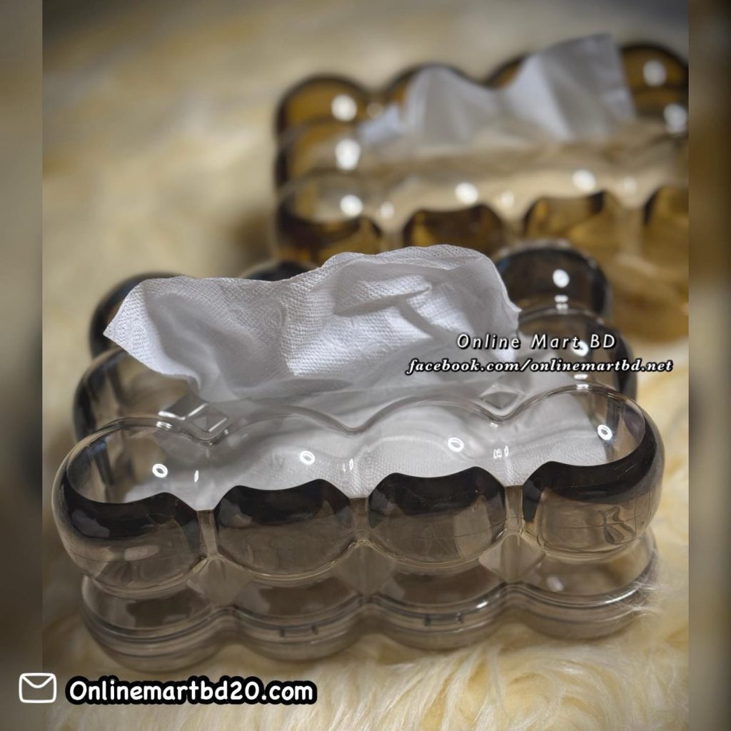 Acrylic Bubble Tissue Box